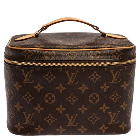 louis vuitton nice vanity|louis vuitton canvas monogram bags.